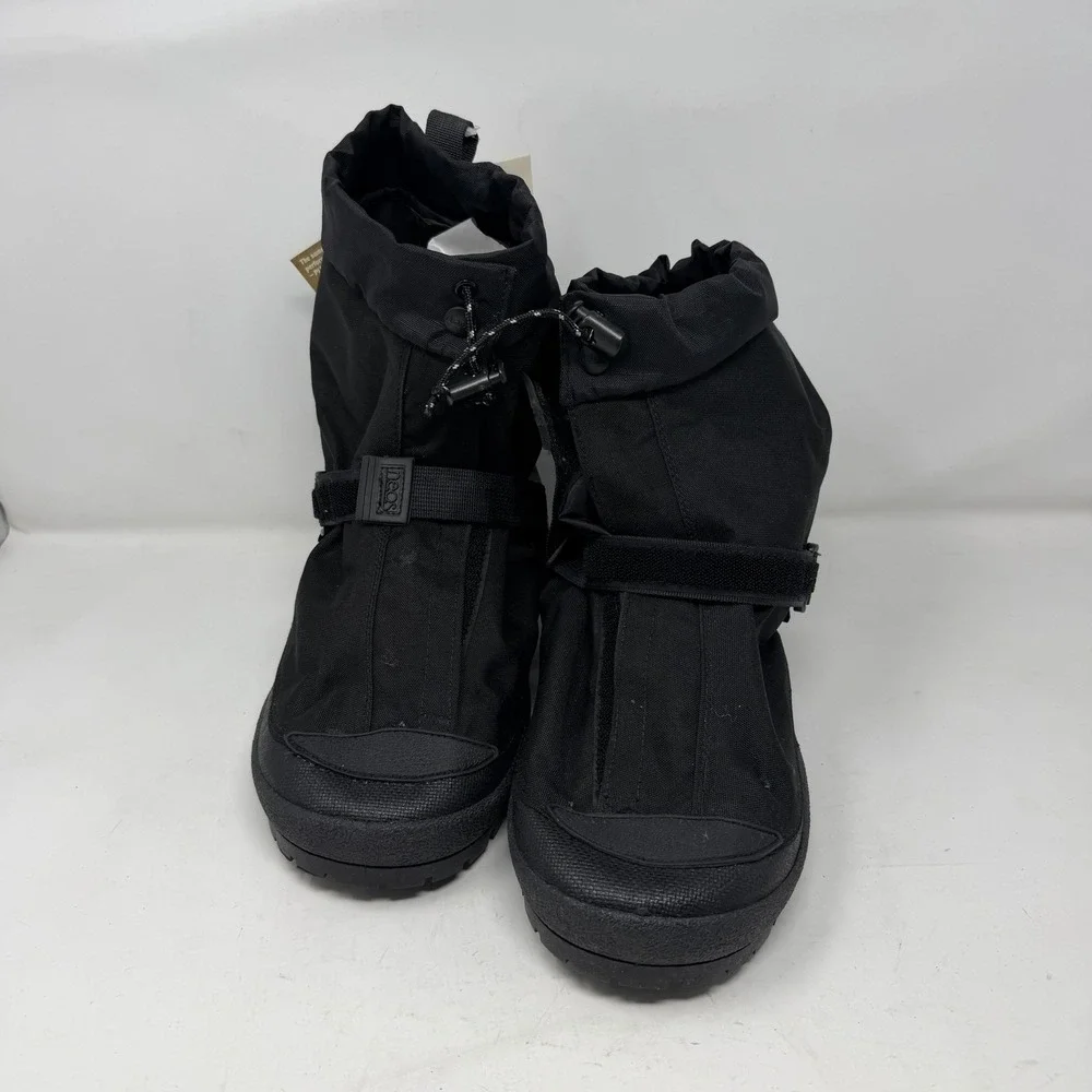 NEOS Traveller T1A Overshoes Mens Medium Black Waterproof Nylon Rain Snow Boots